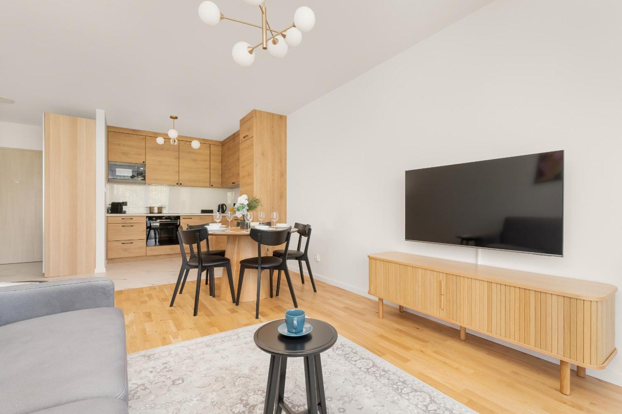 Stylowy Apartament W Gdansku Parking & Ekspres Do Kawy By Noclegi Renters מראה חיצוני תמונה